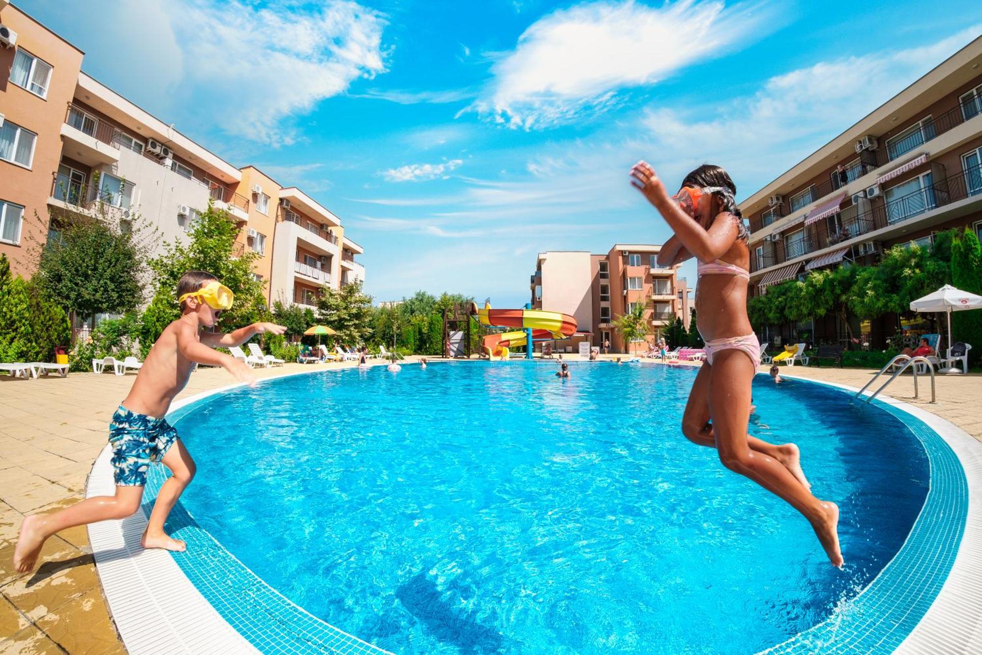 Holiday Garden Resort Slantschew brjag Exterior foto