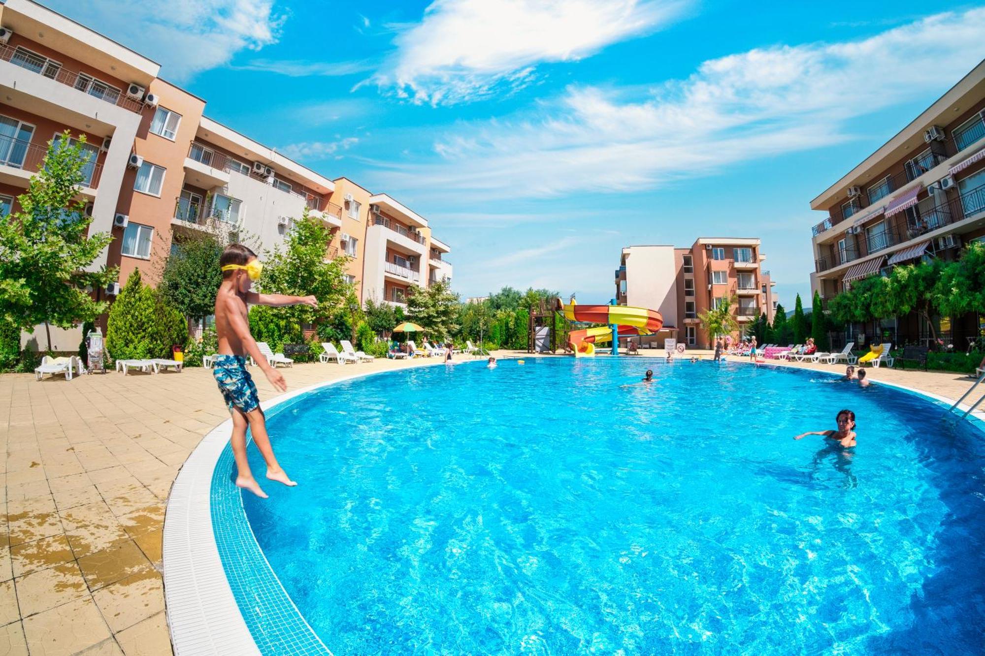 Holiday Garden Resort Slantschew brjag Exterior foto